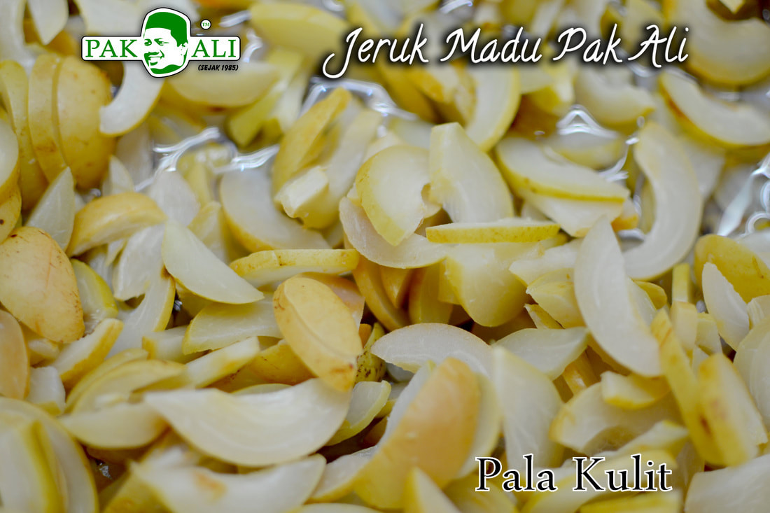 Jeruk kulit buah pala Pulau Pinang Pak Ali
